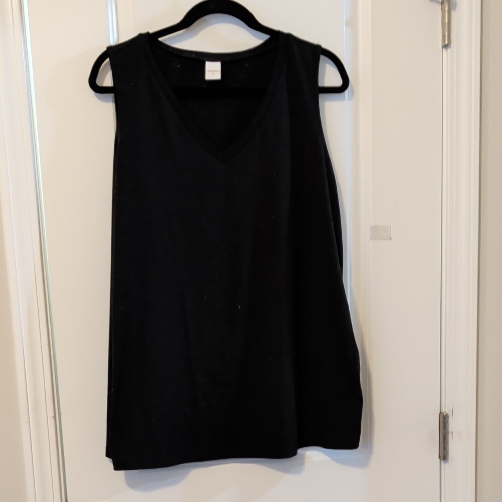 Fantaslook Women's Sleeveless V-Neck Top Size XL